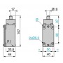 XCKJ161 Metal Pimli Limit Switch 