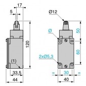 XCKJ167 Makaralı Pimli Limit Switch