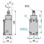 XCKJ167 Makaralı Pimli Limit Switch